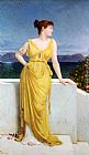 Mrs. Charles Kettlewell in Neo-classical Dress by Frederick Goodall
